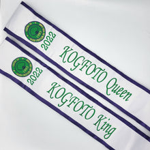 Quick Order 4.25" Premium Sewn Satin Fabric Sash