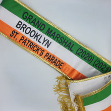 Quick Order 5-7" sewn Tri-Color Parade Style Premium Satin Sash