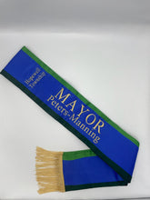 Quick Order 5-7" sewn Tri-Color Parade Style Premium Satin Sash