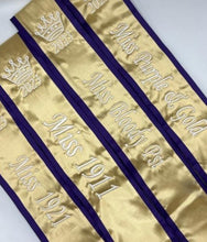 Quick Order 4.25" Premium Sewn Satin Fabric Sash