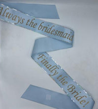 Bridesmaid Bridal party sashes