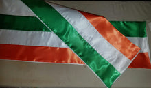 Quick Order 5-7" sewn Tri-Color Parade Style Premium Satin Sash