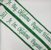 Quick Order 4.25" Premium Sewn Satin Fabric Sash