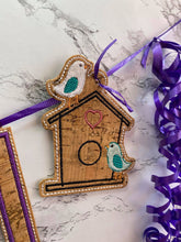 Birdhouse for Banner HORIZONTAL & VERTICAL files 4x4 - ITH Digital Embroidery Design