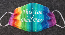 Custom Text or Logo on Cotton Face Masks
