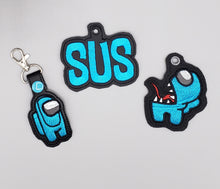 Among Us Crewmate Keyfobs Keychain Zipper Pulls