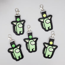 Among Us Crewmate Keyfobs Keychain Zipper Pulls