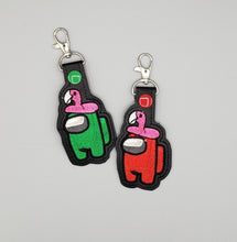 Among Us Crewmate Keyfobs Keychain Zipper Pulls