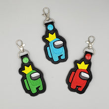 Among Us Crewmate Keyfobs Keychain Zipper Pulls