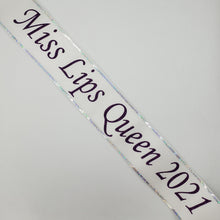 Quick Order 3" Economy Satin Ribbon Sash