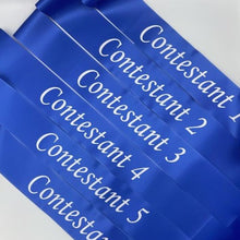 Quick Order 3" Economy Satin Ribbon Sash