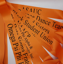 Quick Order 3" Economy Satin Ribbon Sash