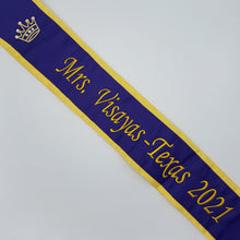 Quick Order 4.25" Premium Sewn Satin Fabric Sash