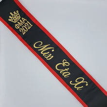 Quick Order 4.25" Premium Sewn Satin Fabric Sash