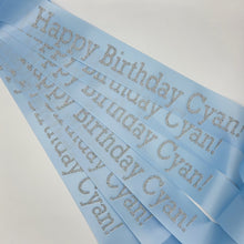Quick Order 3" Economy Satin Ribbon Sash