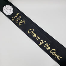 Volleyball Senior sashes high school