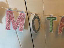 Mom or Mother's Day Banner HORIZONTAL 4x4 SET-13 files - ITH Digital Embroidery Design