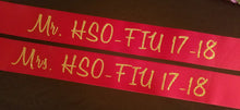 Quick Order 3" Economy Satin Ribbon Sash