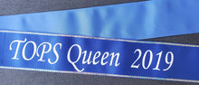 Quick Order 3" Economy Satin Ribbon Sash