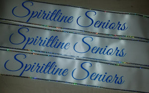 Spiritline Seniors sash