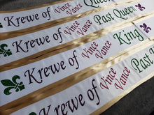 Quick Order 4.25" Premium Sewn Satin Fabric Sash