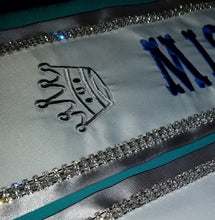 Rhinestone Metal Chain Trim