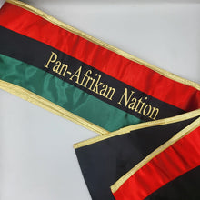 Tri-Color Parade Premium 6-7" Satin Sash EVEN STRIPES