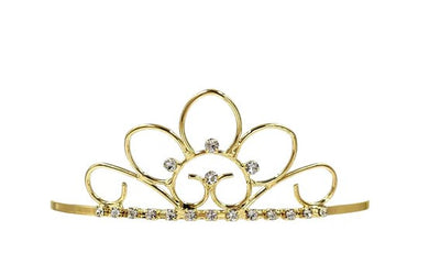 B1-12-GOLD plated Tiara 1.75