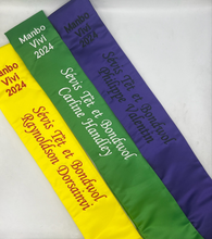 Quick Order 4.25" Premium Sewn Satin Fabric Sash