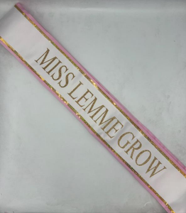 Quick Order 4.25" Premium Sewn Satin Fabric Sash