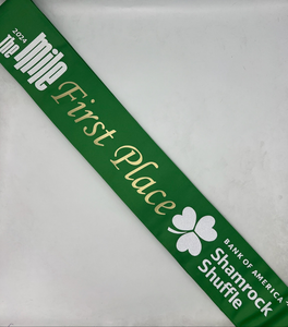 Quick Order 4.25" Premium Sewn Satin Fabric Sash