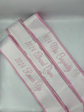 Quick Order 4.25" Premium Sewn Satin Fabric Sash