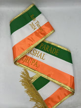 Tri-Color IRISH St. Patrick Parade Premium 5" Satin Sash EVEN STRIPES