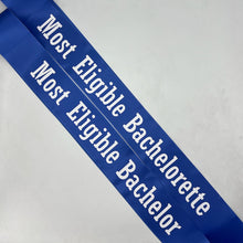 Bachelorette or Bridal Shower Sash – Economy 3" Satin Ribbon | Shiny Text