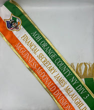 Tri-Color IRISH St. Patrick Parade Premium 5" Satin Sash EVEN STRIPES