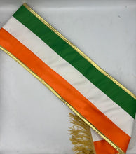 Tri-Color IRISH St. Patrick Parade Premium 5" Satin Sash EVEN STRIPES