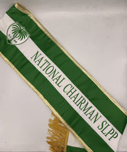 Tri-Color Parade Premium 6-7" Satin Sash EVEN STRIPES
