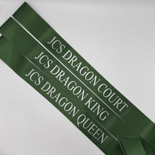 Prom / Homecoming Sash – Economy 3" Satin Ribbon | Shiny Text