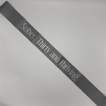 Birthday Sash – Economy 3" Satin Ribbon | Shiny Text