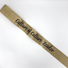 Quick CUSTOM Order 3" Economy Satin Ribbon Sash