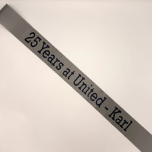 Quick CUSTOM Order 3" Economy Satin Ribbon Sash