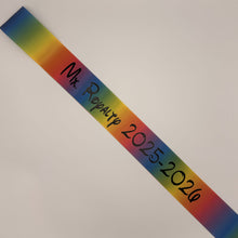 Quick CUSTOM Order 3" Economy Satin Ribbon Sash