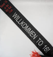 Quick CUSTOM Order 4.25" Premium Sewn Satin Fabric Sash