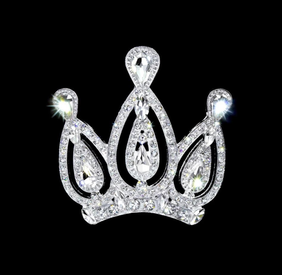 cp-22 Royal Statement Pageant sash pin brooch