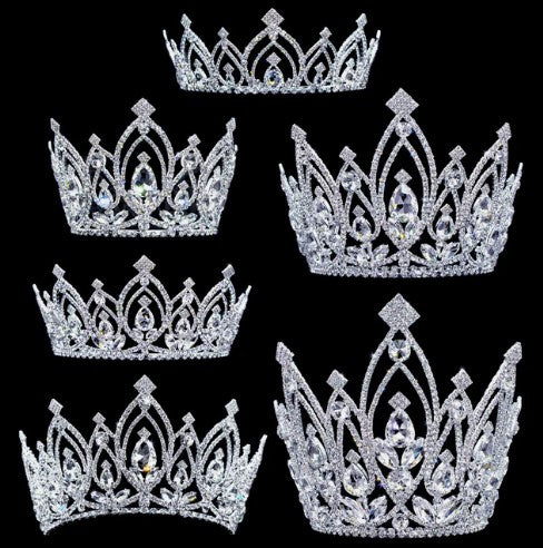 i4-64 Rhinestone Tiara 2.5