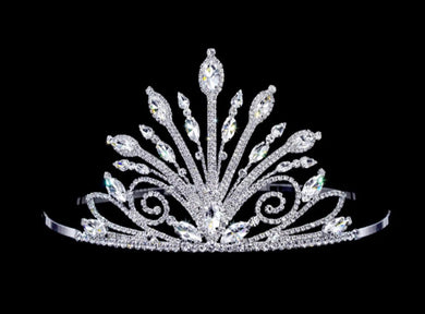 W5 Western Rodeo Rhinestone Cowgirl Hat Crown Tiara 4.25