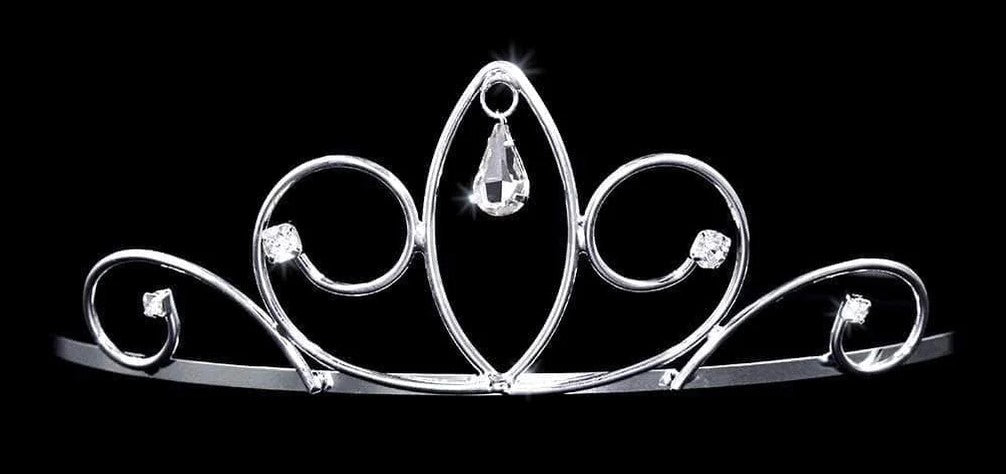 B1-10 Rhinestone Tiara 1.5