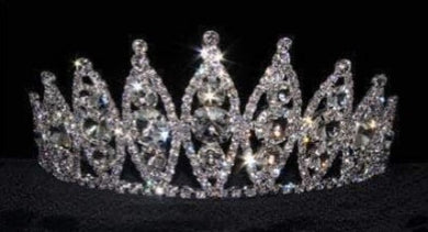 J2-69 Rhinestone Tiara 3