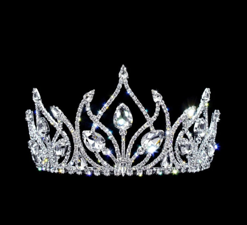 Tiara Design Custom L2-78 Rhinestone Tiara 3