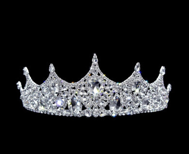 L4-84 Rhinestone Tiara 2.5